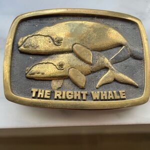 Solid Brass Belt Buckle